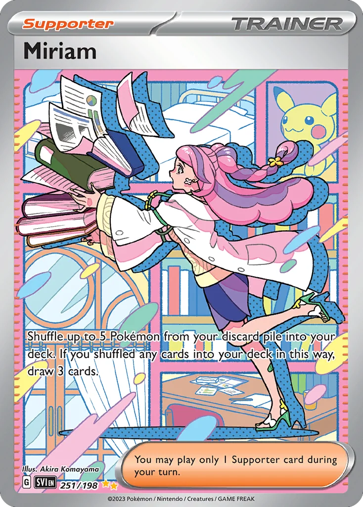 Miriam Pokemon card
