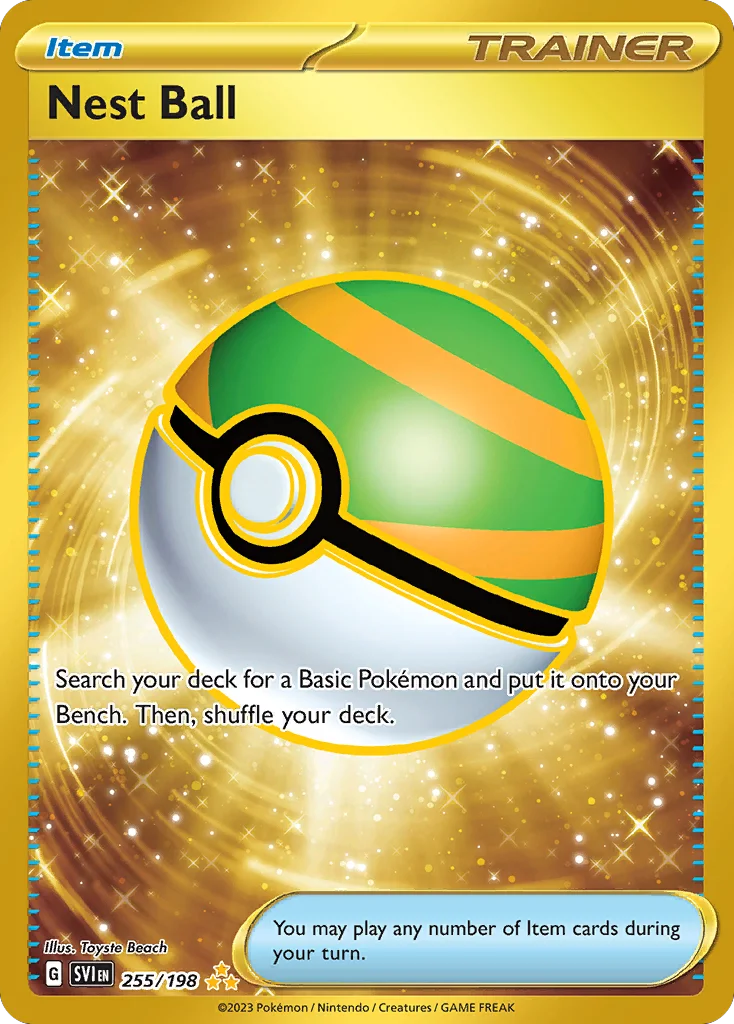 Nest Ball Pokemon card