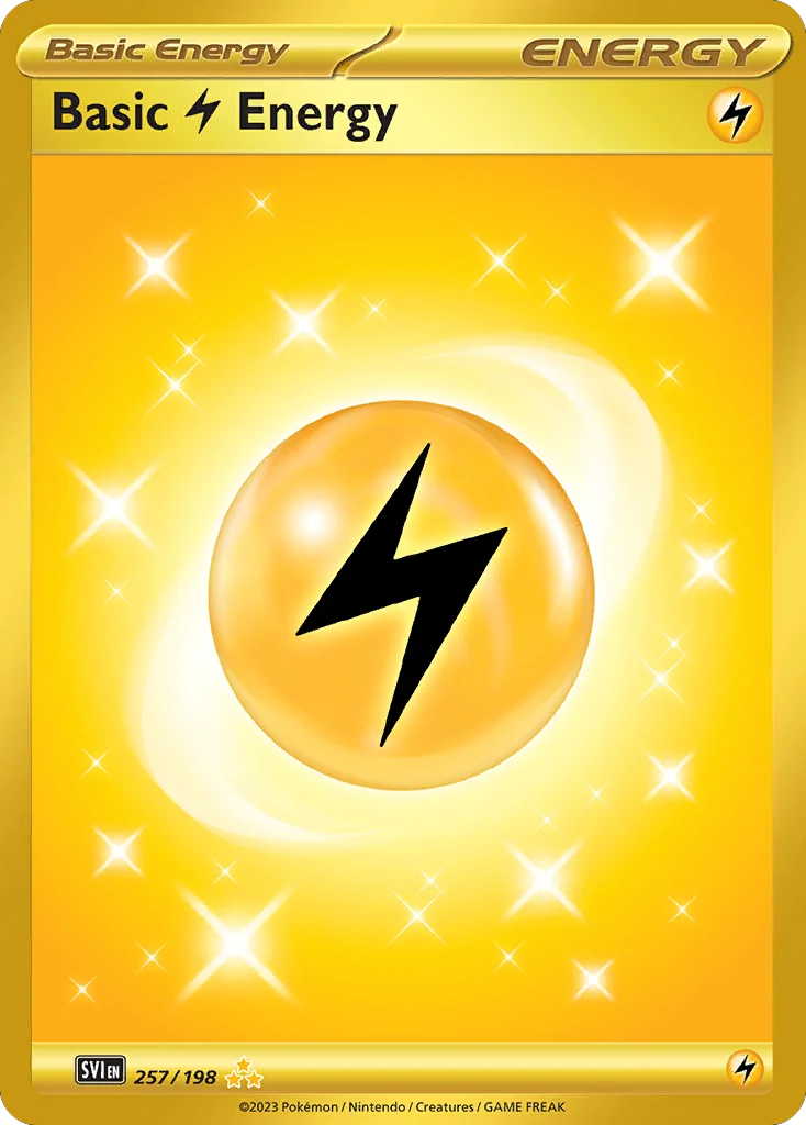 Basic Lightning Energy Pokemon card