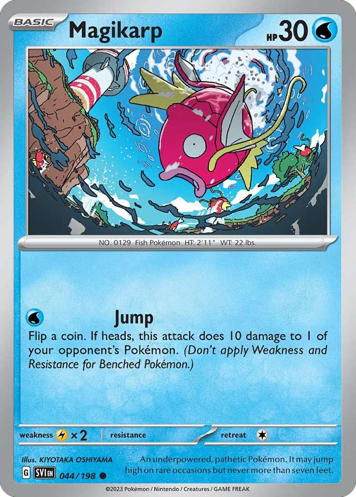 Magikarp Pokemon card