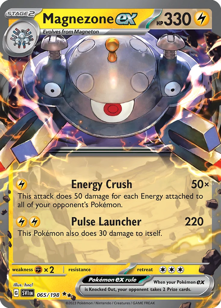 Magnezone ex Pokemon card