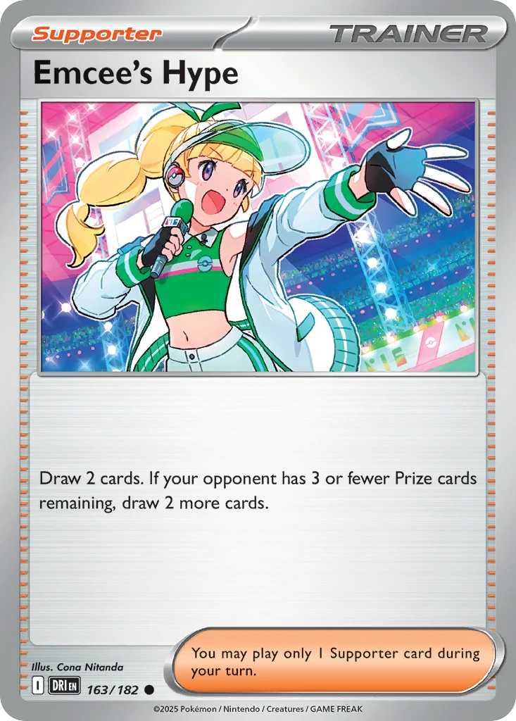 Emcee's Hype Pokemon card