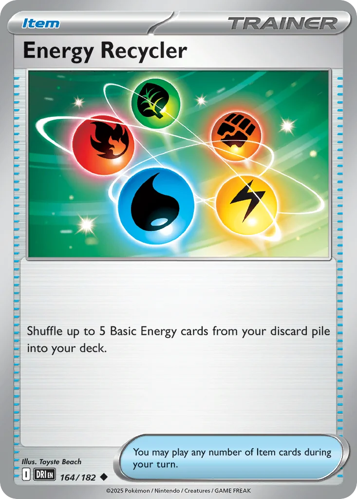Energy Recycler Pokemon card
