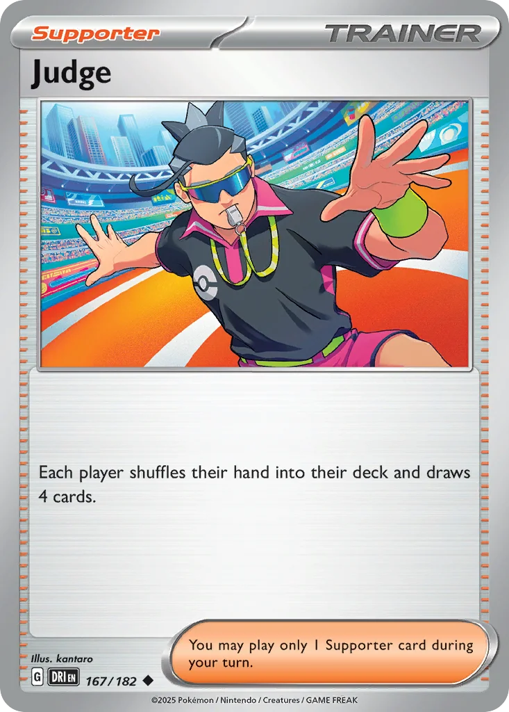 Judge Pokemon card