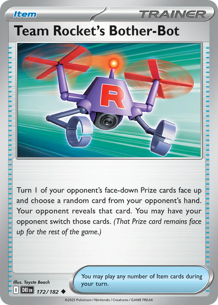Team Rocket's Bother-Bot Pokemon card