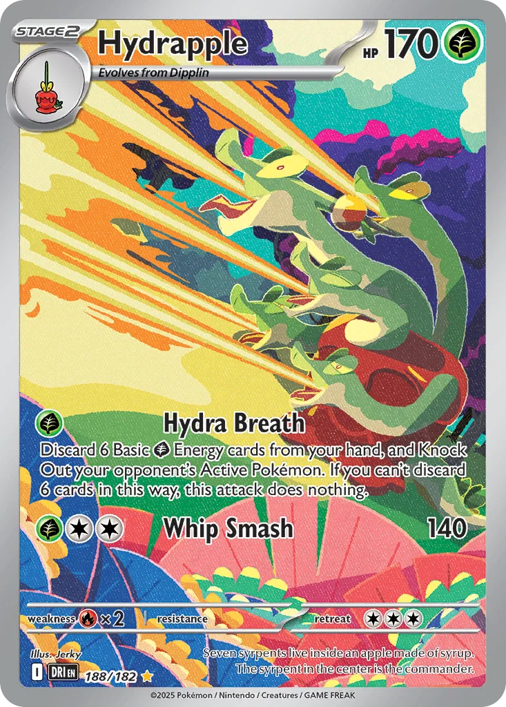Hydrapple Pokemon card