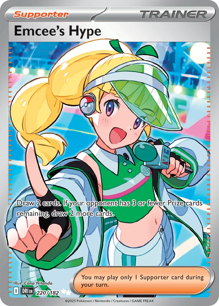 Emcee's Hype Pokemon card