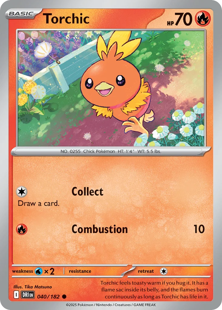 Torchic Pokemon card