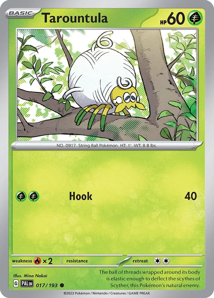 Tarountula Pokemon card