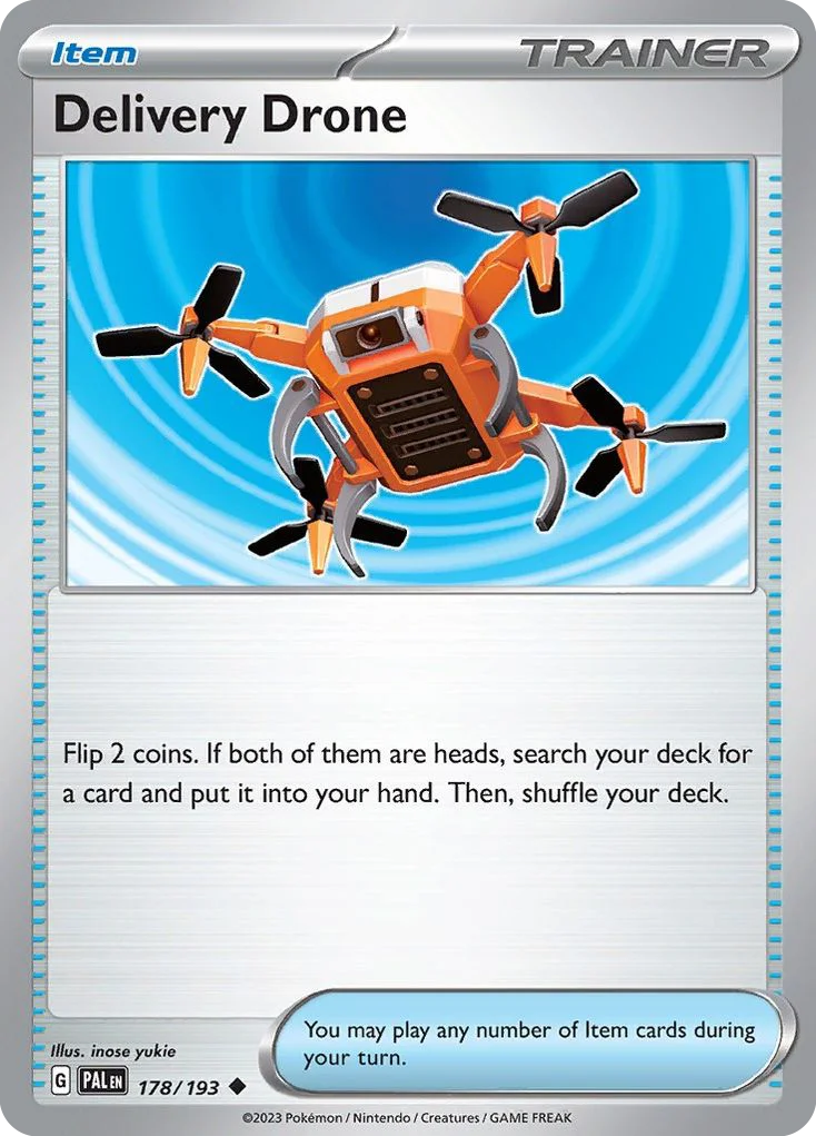 Delivery Drone Pokemon card