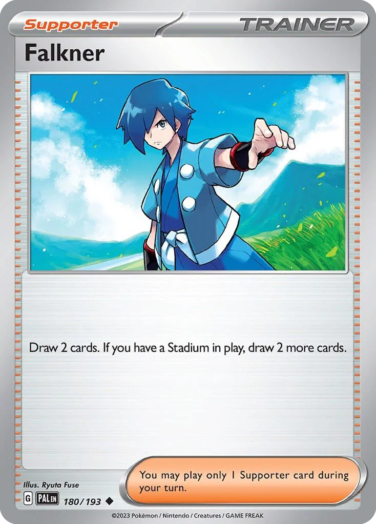 Falkner Pokemon card