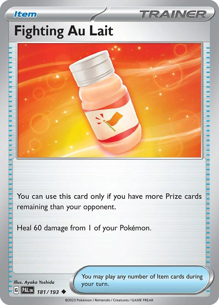 Fighting Au Lait Pokemon card