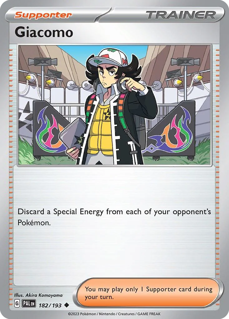 Giacomo Pokemon card