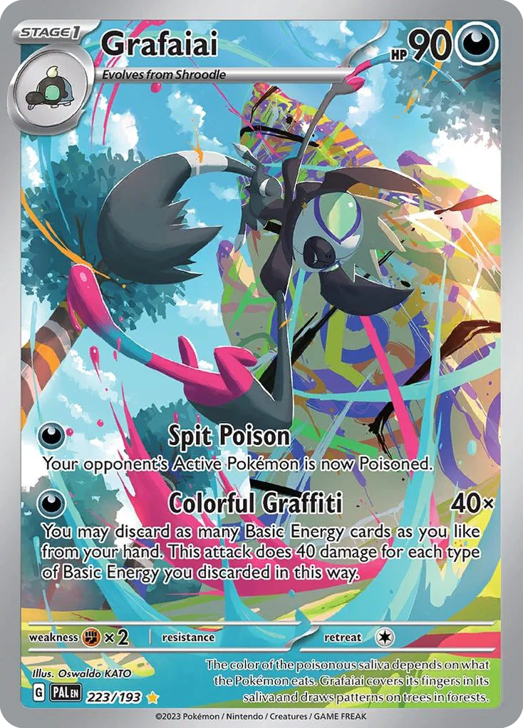 Grafaiai Pokemon card