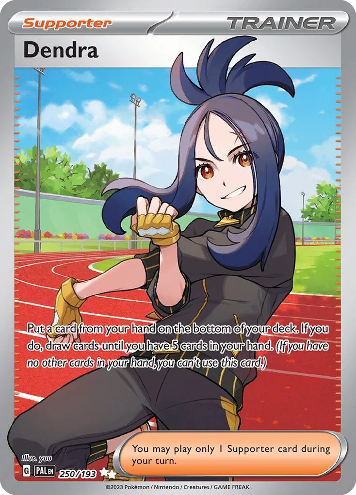 Dendra Pokemon card