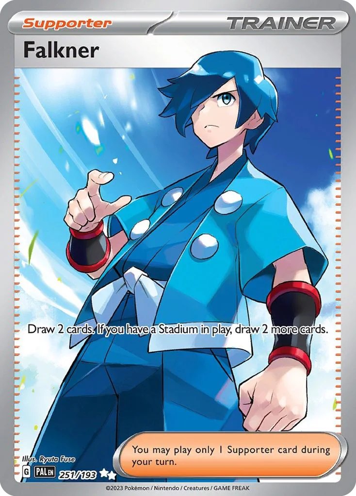Falkner Pokemon card