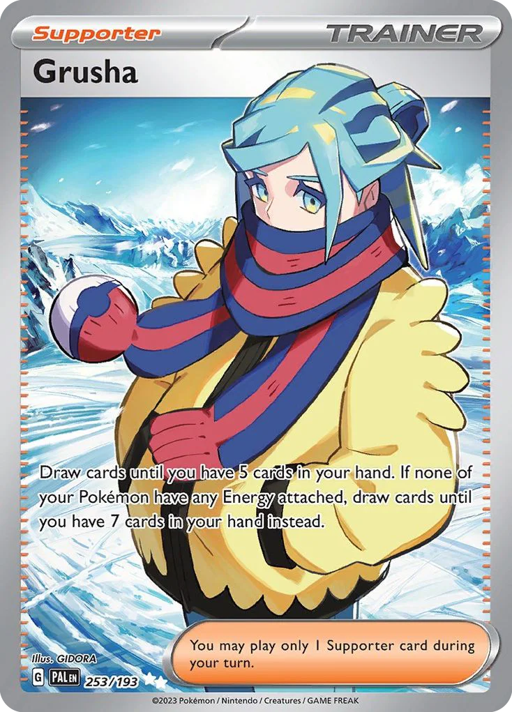 Grusha Pokemon card