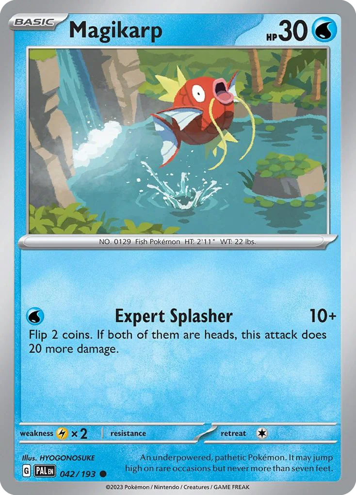 Magikarp Pokemon card
