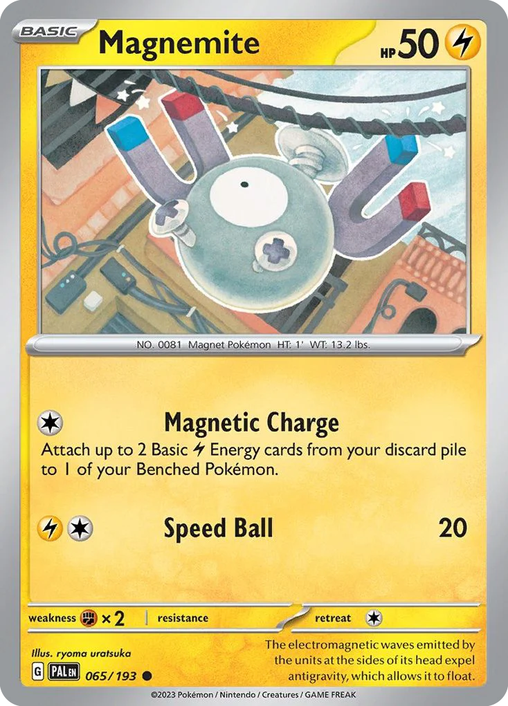 Magnemite Pokemon card