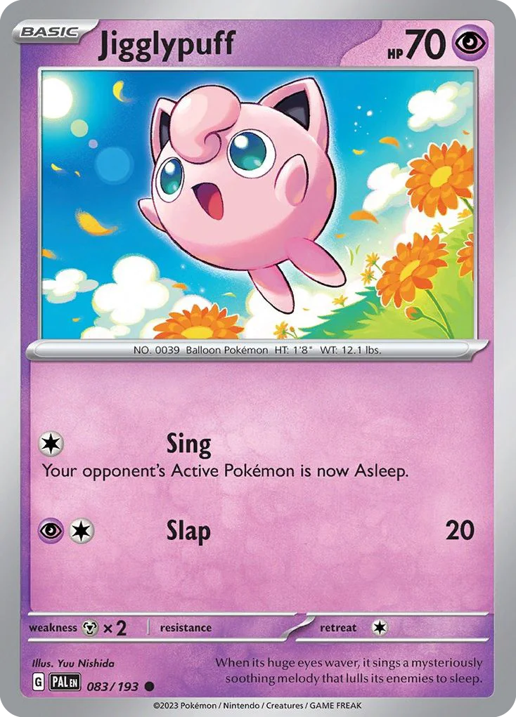 Jigglypuff Pokemon card