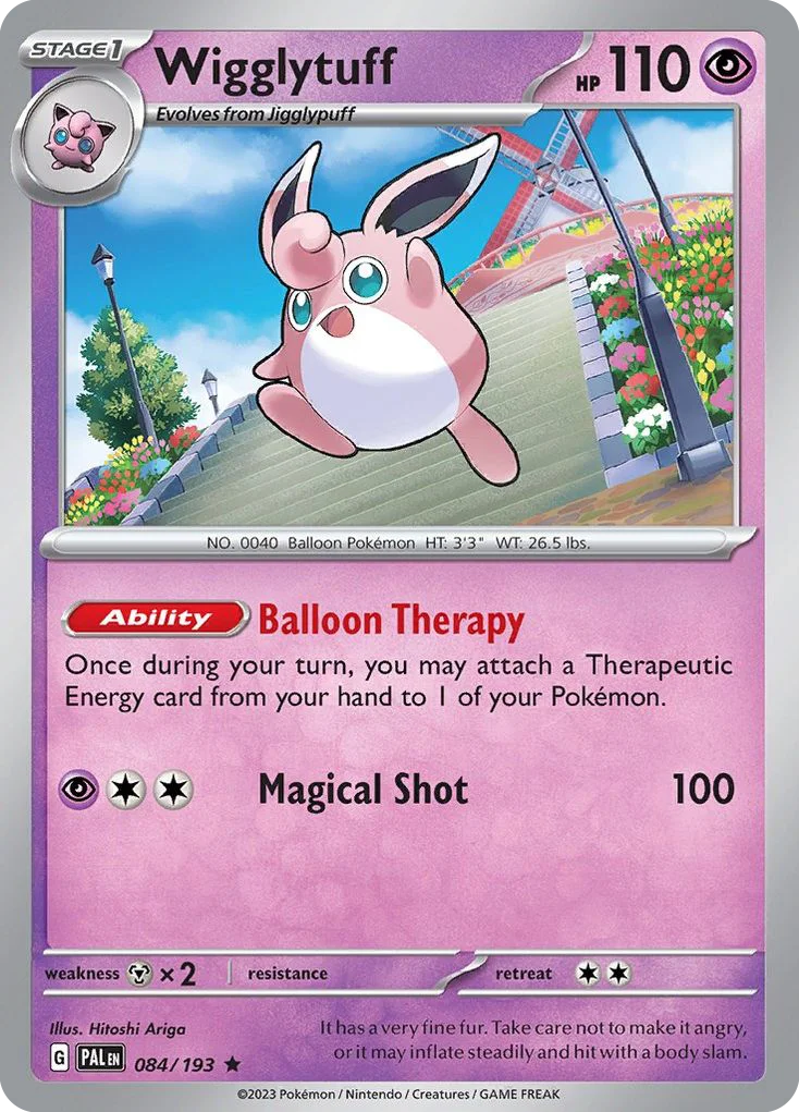 Wigglytuff Pokemon card