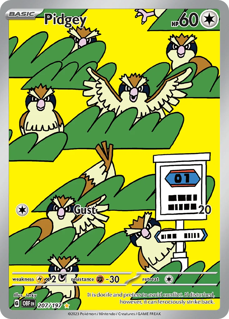 Pidgey Pokemon card
