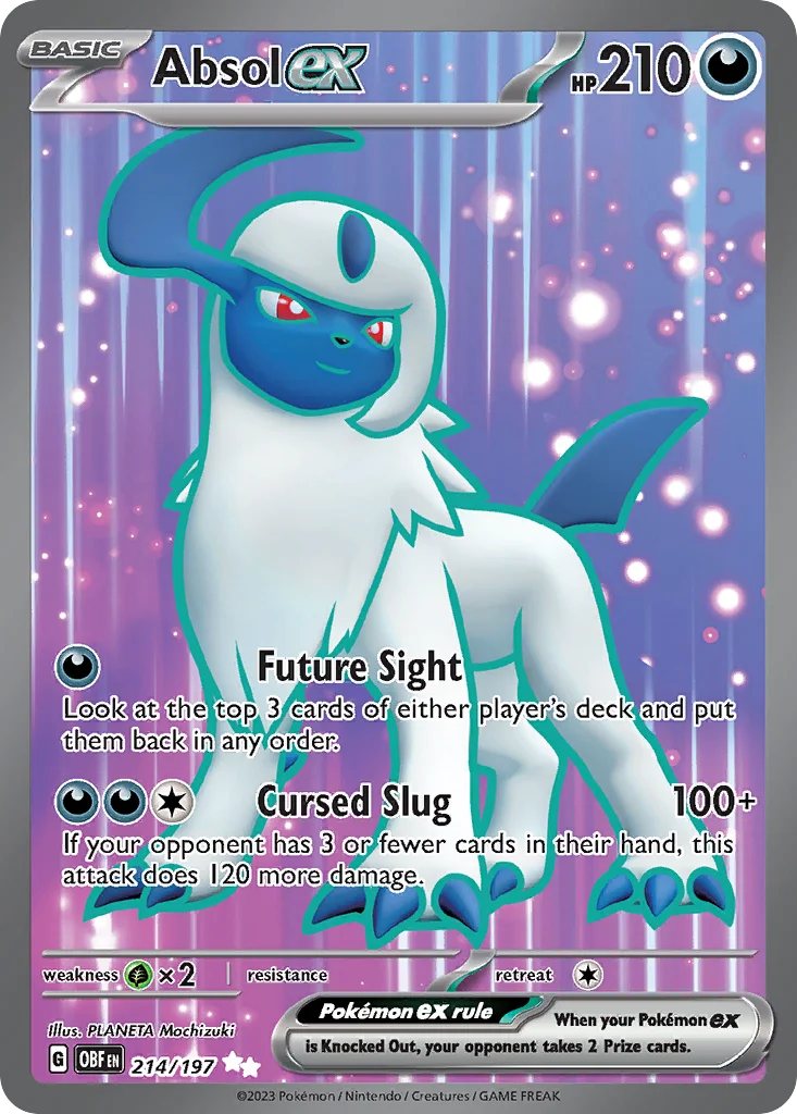 Absol ex Pokemon card