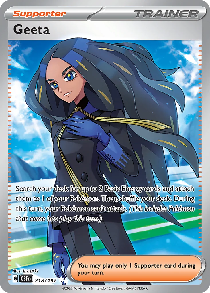 Geeta Pokemon card