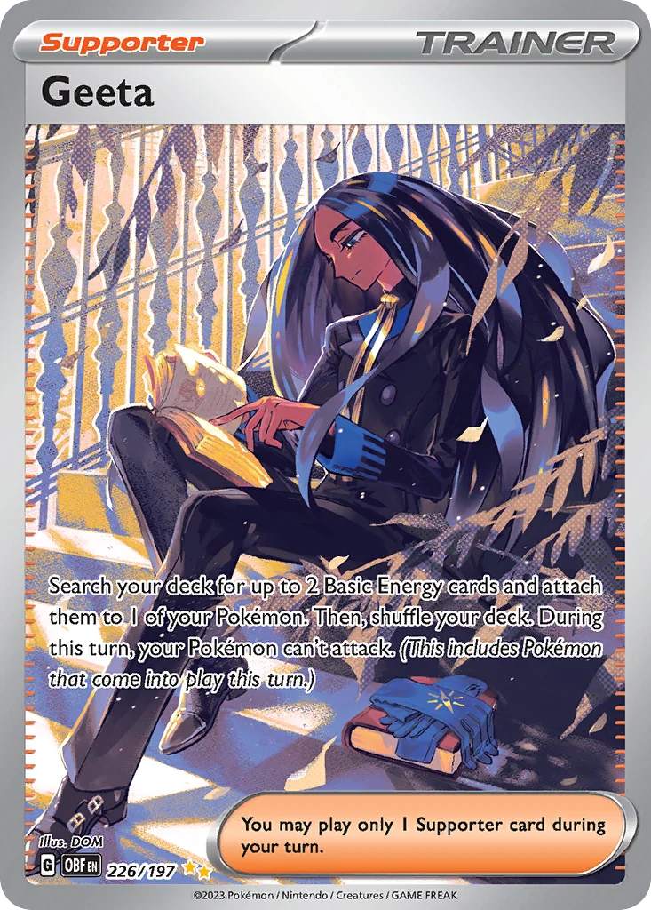 Geeta Pokemon card