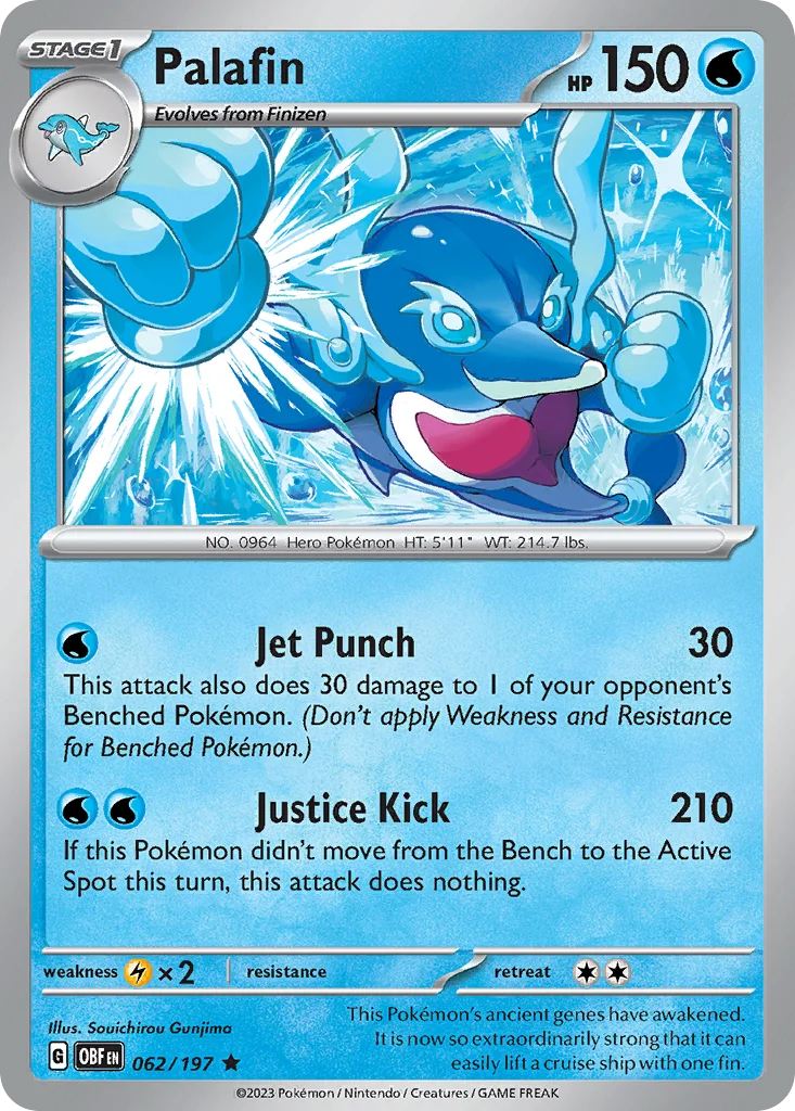 Palafin Pokemon card