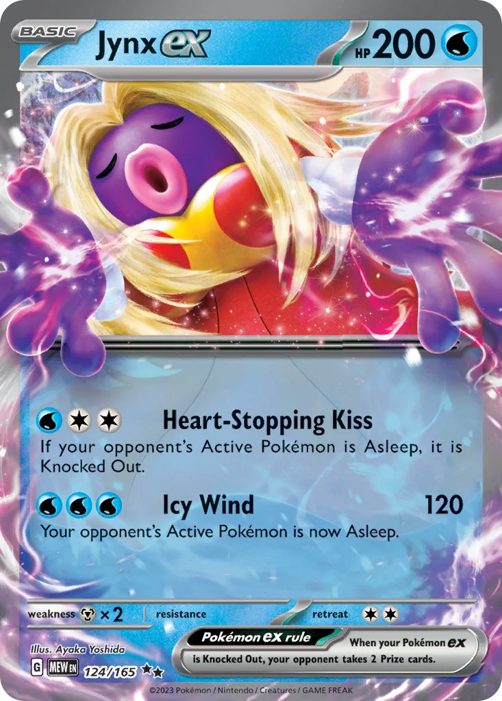 Jynx ex Pokemon card