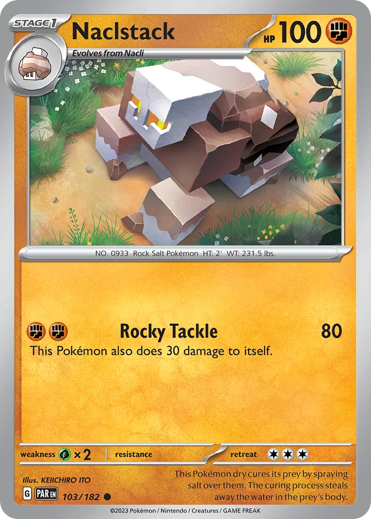 Naclstack Pokemon card