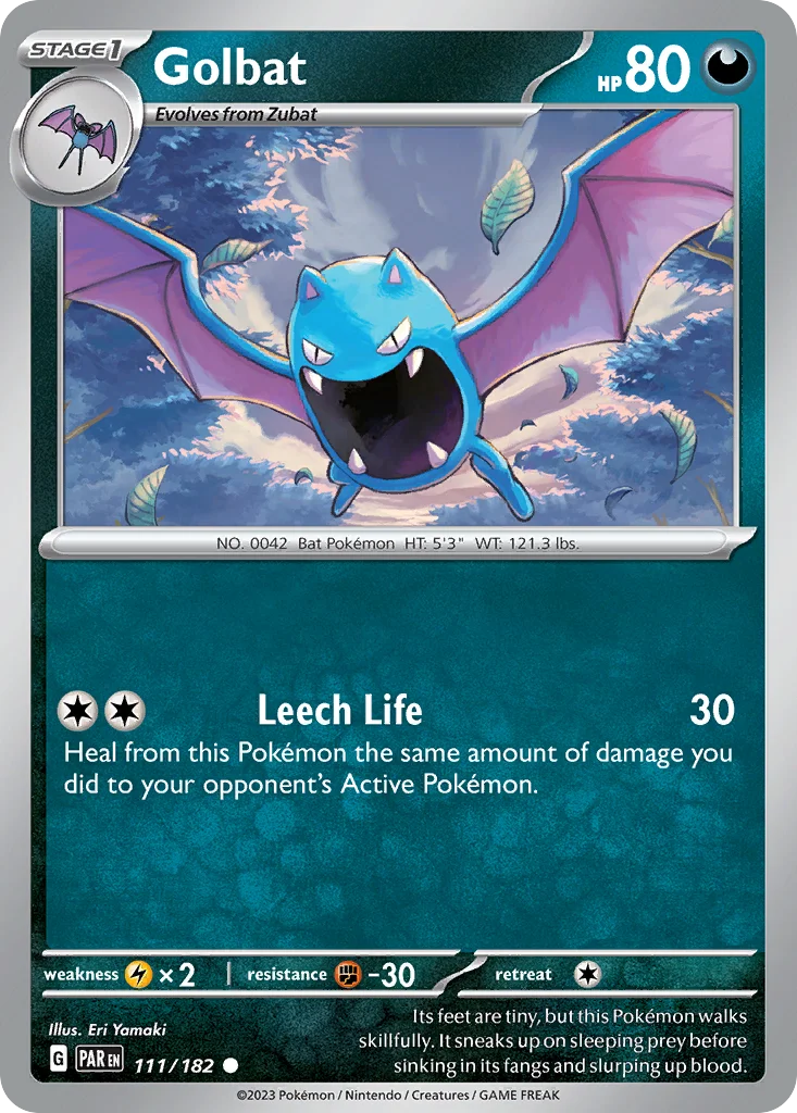 Golbat Pokemon card