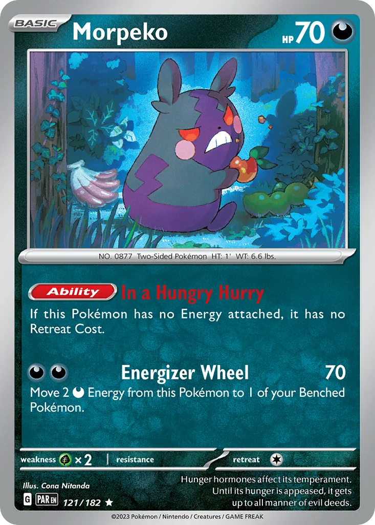 Morpeko Pokemon card