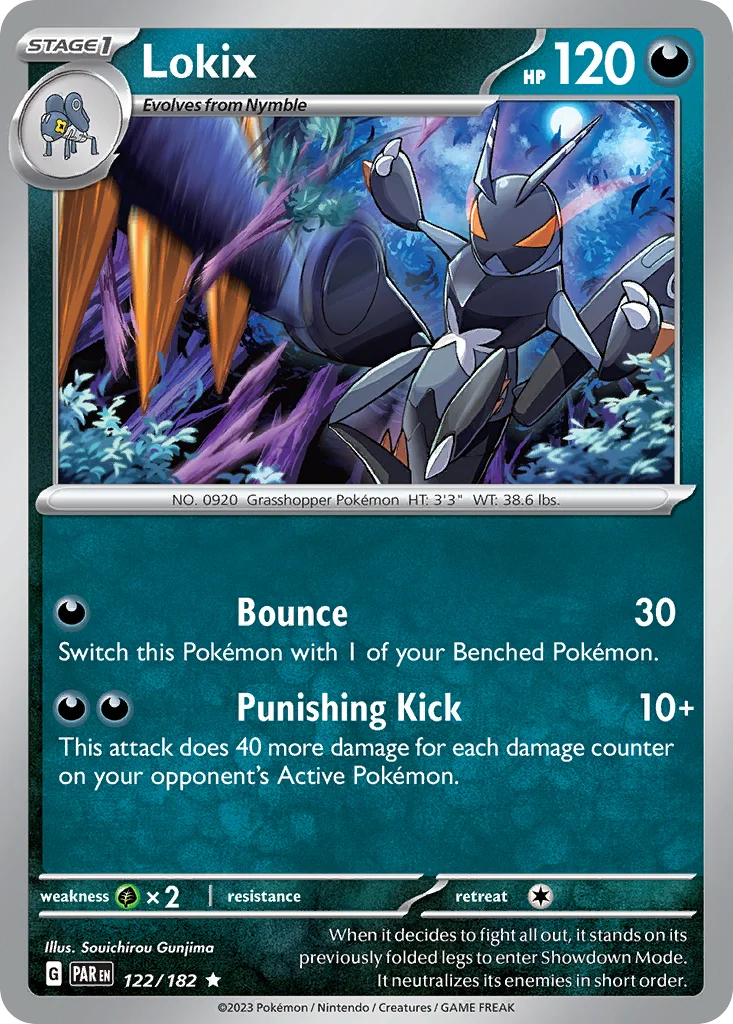 Lokix Pokemon card