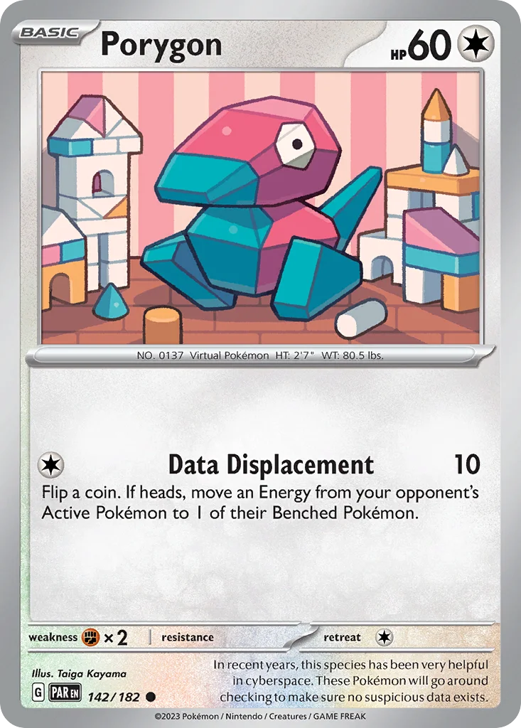 Porygon Pokemon card