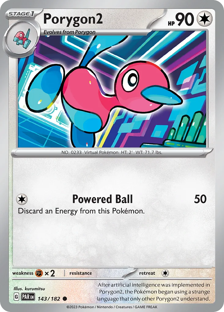 Porygon2 Pokemon card