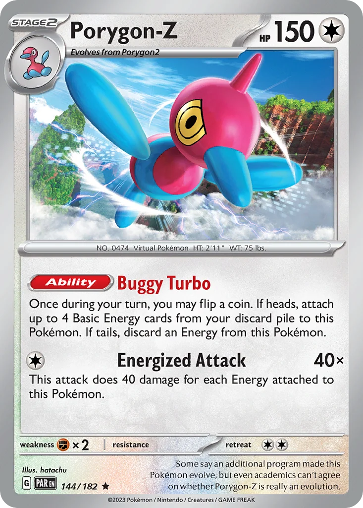 Porygon-Z Pokemon card