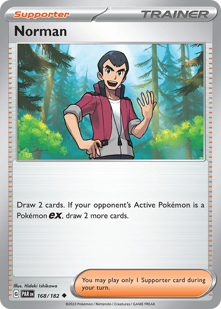 Norman Pokemon card