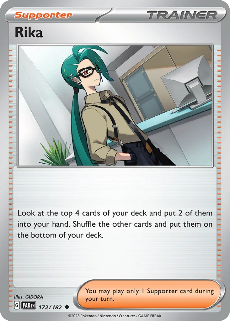 Rika Pokemon card