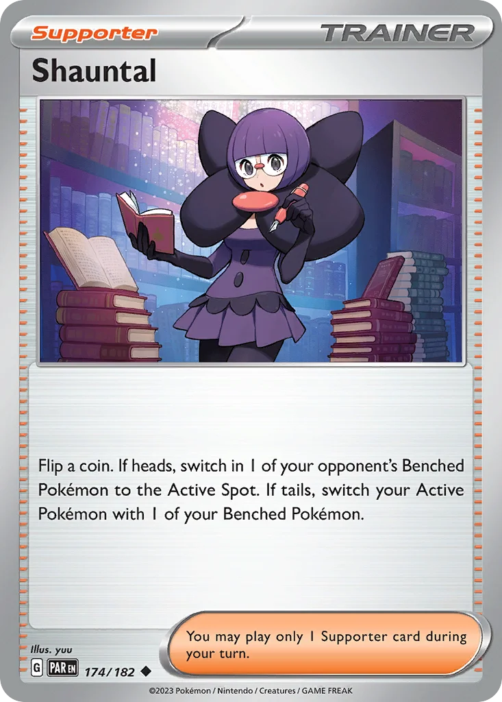 Shauntal Pokemon card