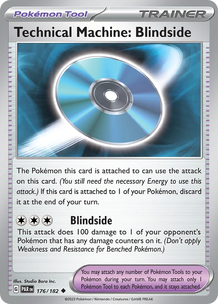 Technical Machine: Blindside Pokemon card