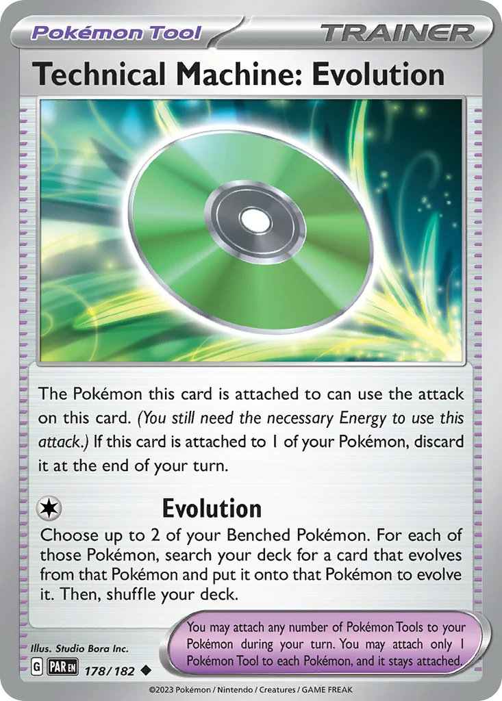 Technical Machine: Evolution Pokemon card