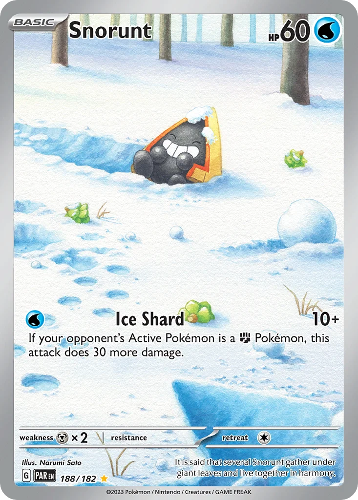 Snorunt Pokemon card