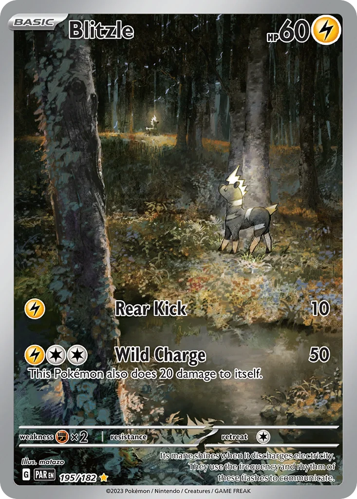 Blitzle Pokemon card
