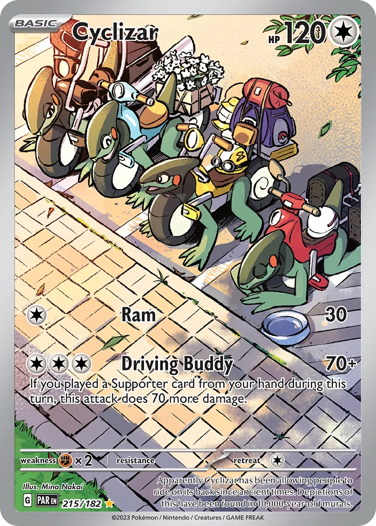 Cyclizar Pokemon card