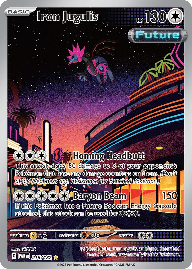 Iron Jugulis Pokemon card