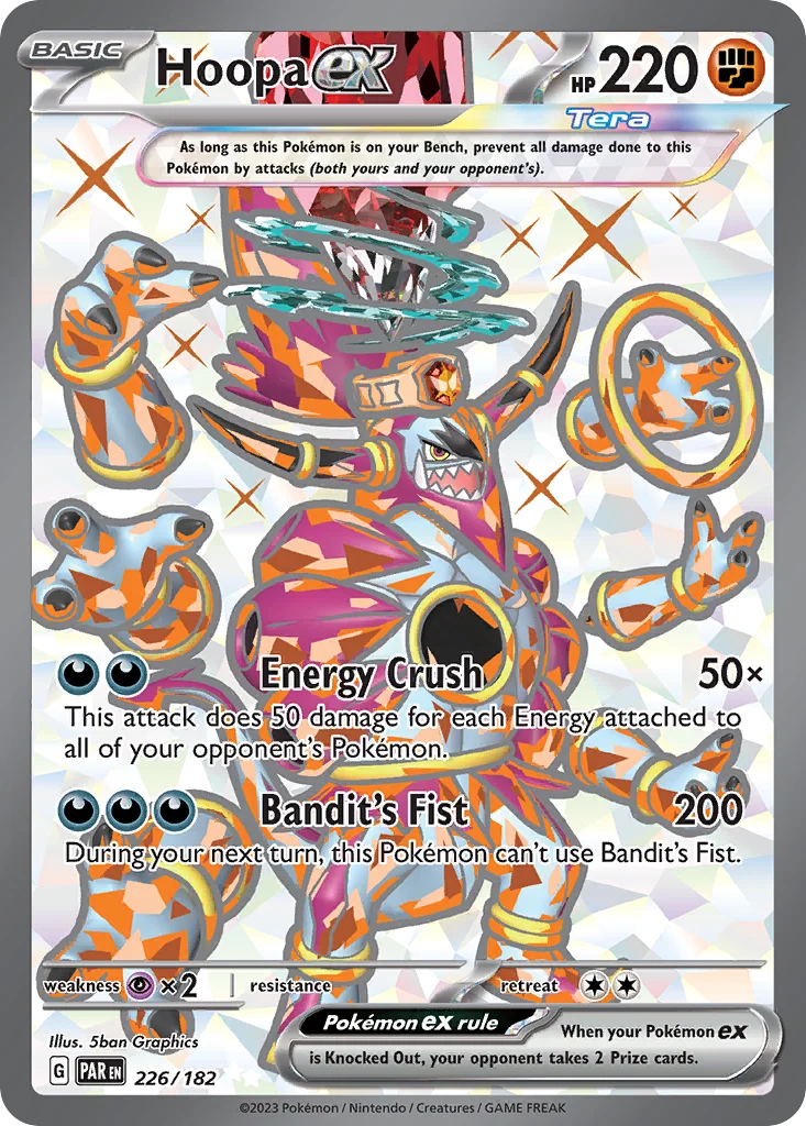 Hoopa ex Pokemon card