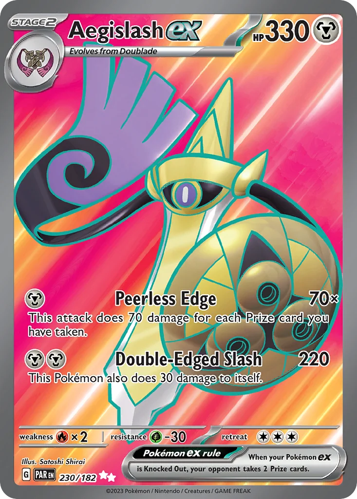 Aegislash ex Pokemon card