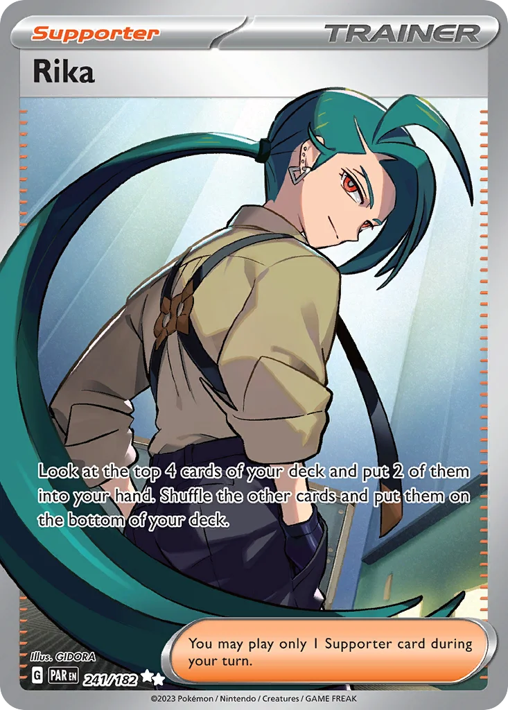 Rika Pokemon card